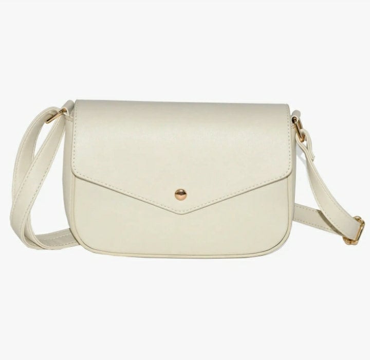 Cream Crossbody Bag